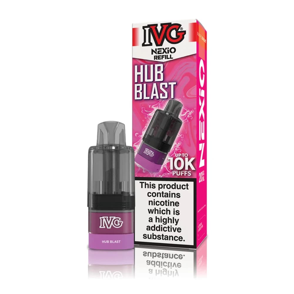  Hub Blast IVG Nexio 10k Prefilled Pods Box of 5