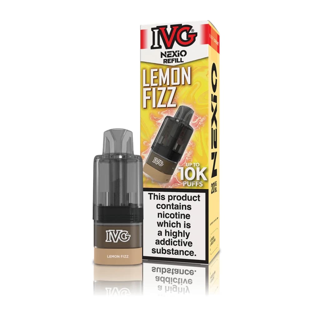  Lemon Fizz IVG Nexio 10k Prefilled Pods Box of 5