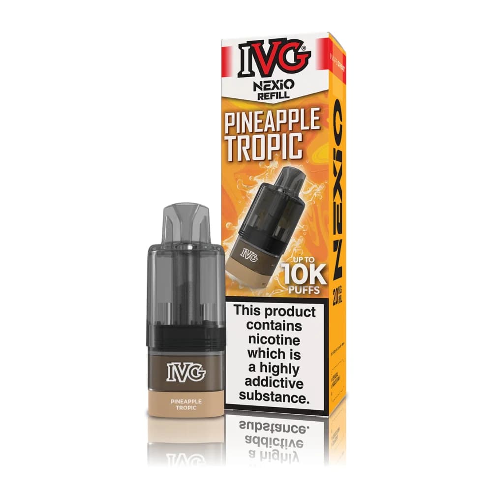  Pineapple Tropic IVG Nexio 10k Prefilled Pods Box of 5