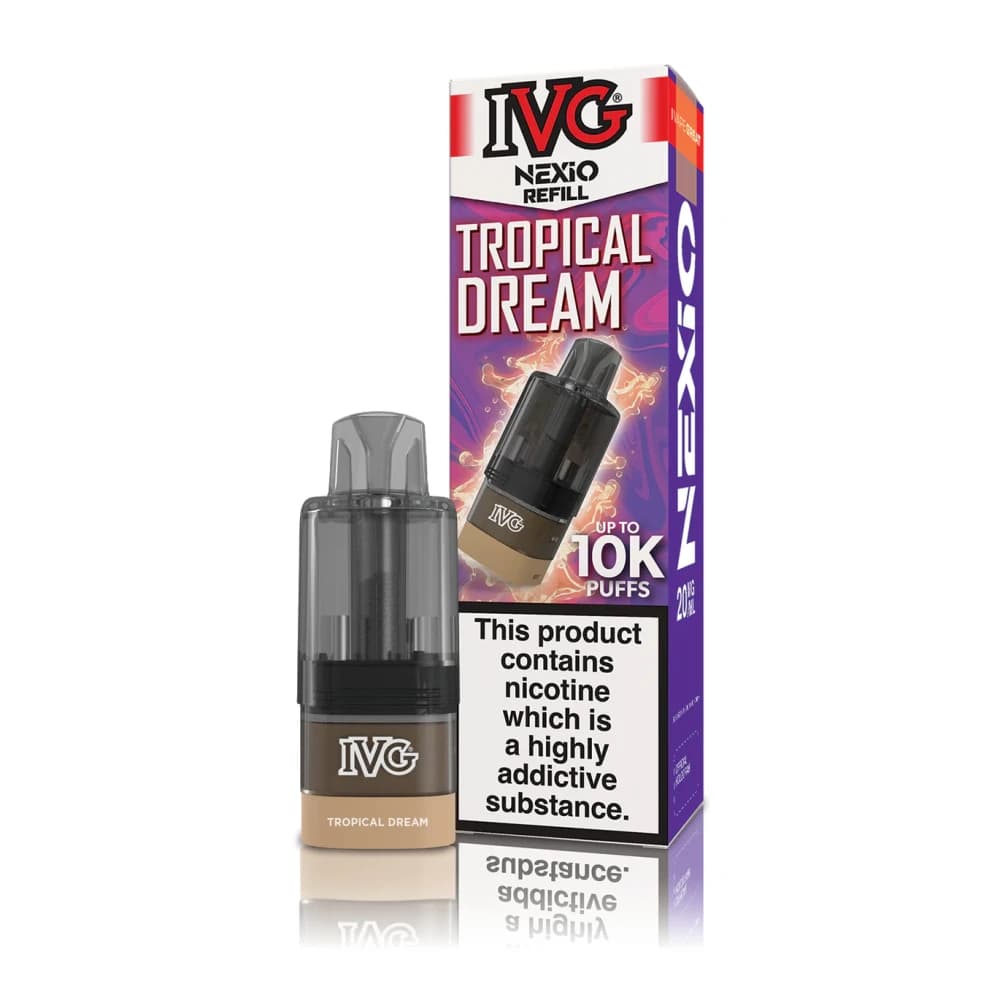  Tropical Dream IVG Nexio 10k Prefilled Pods Box of 5