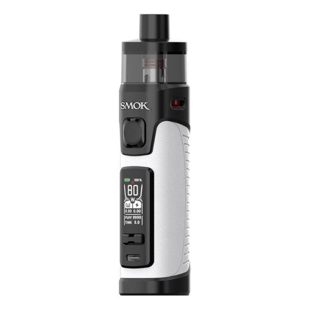  Beige White Leather Smok RPM 5 Pro Pod Kit
