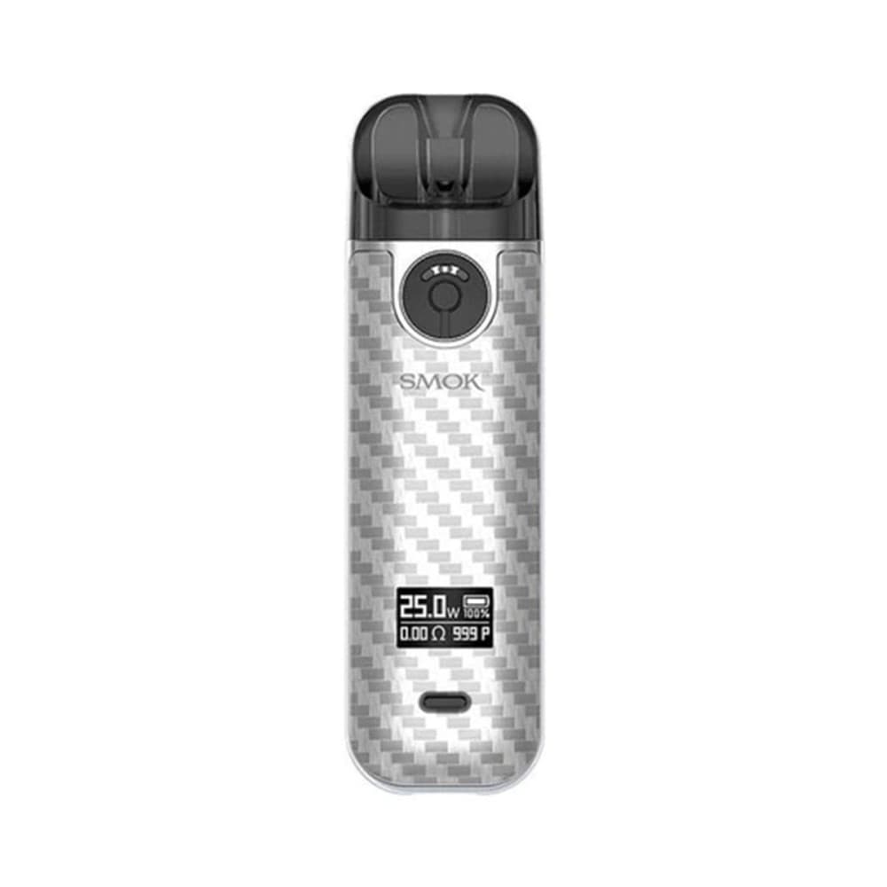  Silver Carbon Fiber Smok Novo 4 Pod Kit