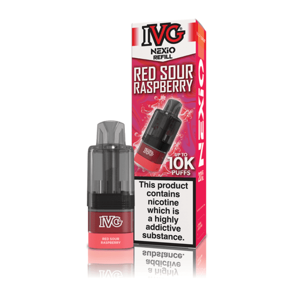  Red Sour Raspberry IVG NEXiO Refill Pod