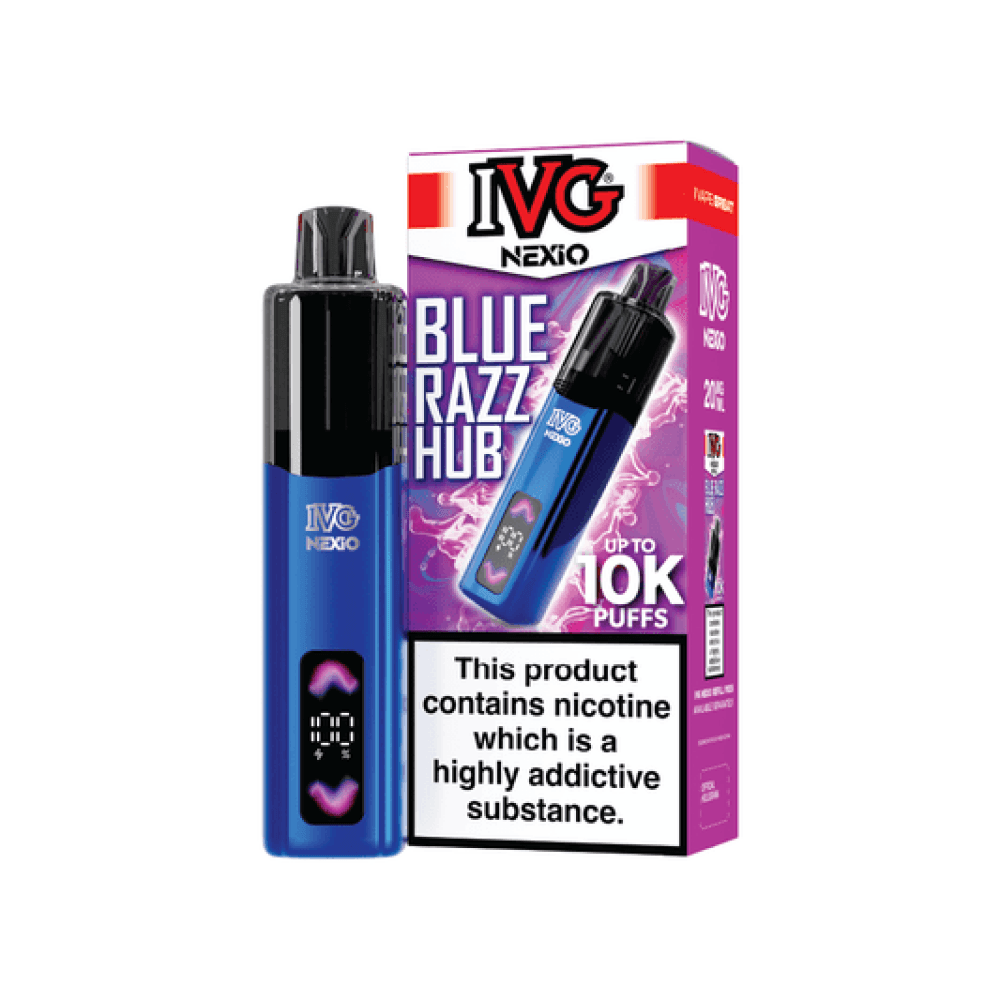  Blue Razz Hub IVG NEXiO Prefilled Pod Kit