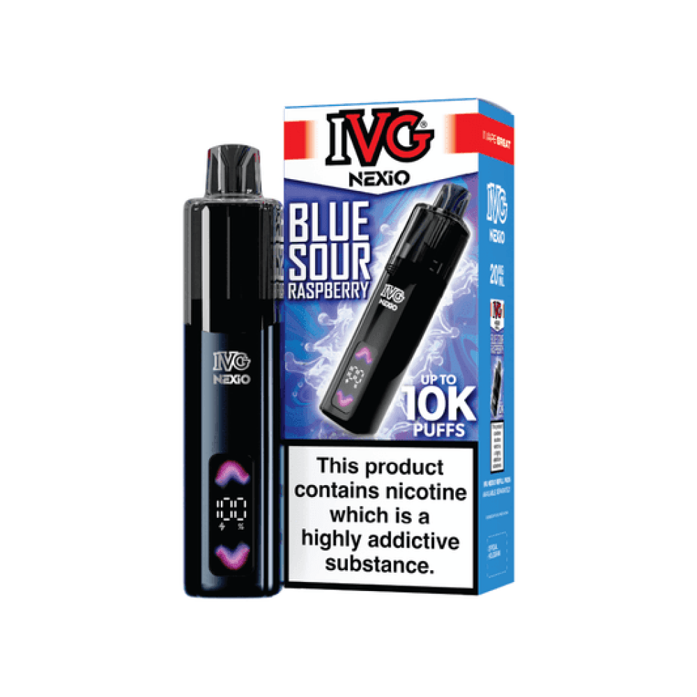  Blue Sour Raspberry IVG NEXiO Prefilled Pod Kit
