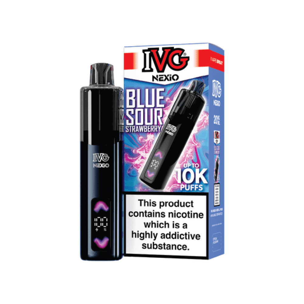  Blue Sour Strawberry IVG NEXiO Prefilled Pod Kit