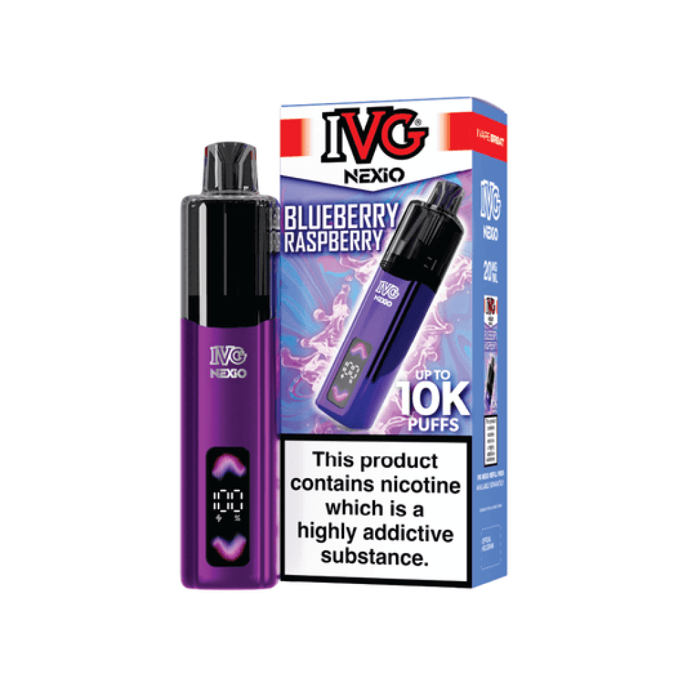  Blueberry Raspberry IVG NEXiO Prefilled Pod Kit