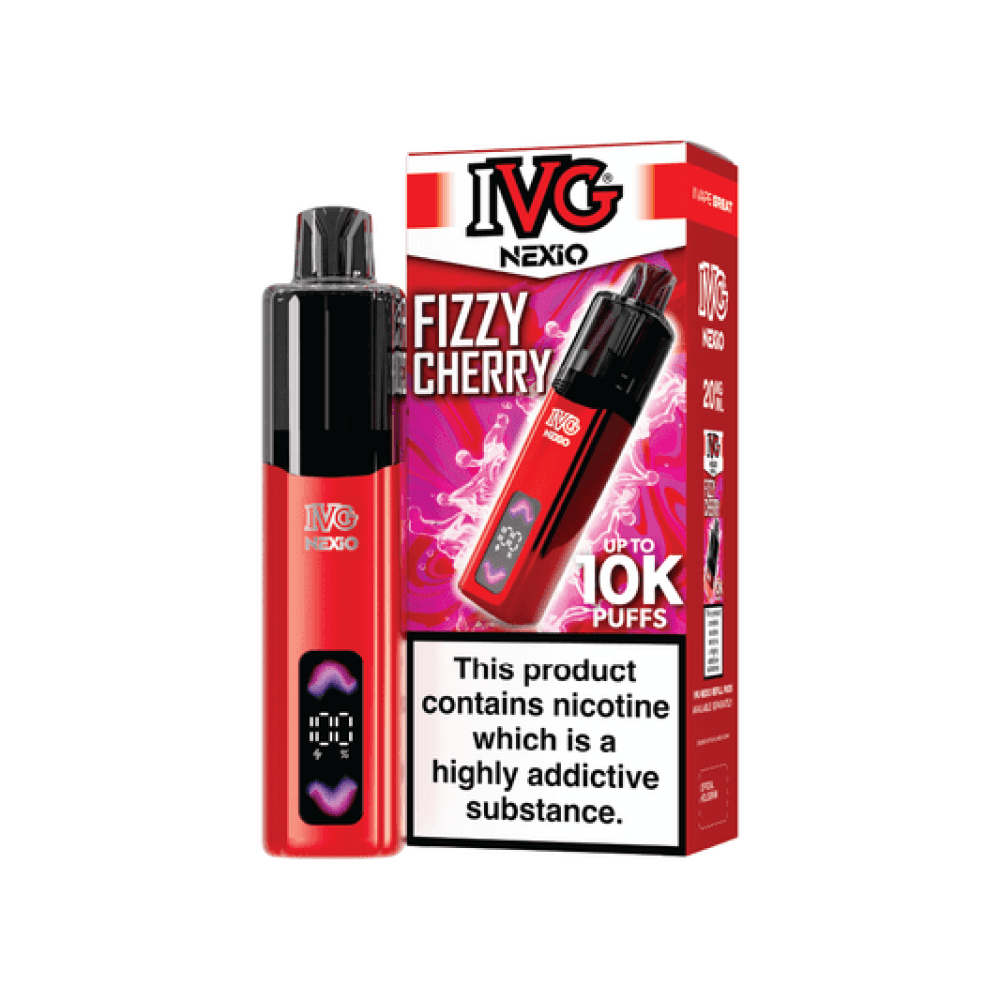  Fizzy Cherry IVG NEXiO Prefilled Pod Kit