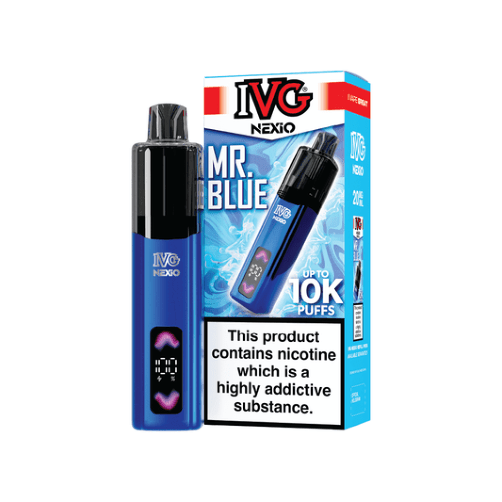  Mr Blue IVG NEXiO Prefilled Pod Kit