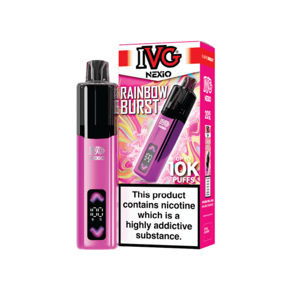  Rainbow Burst IVG NEXiO Prefilled Pod Kit