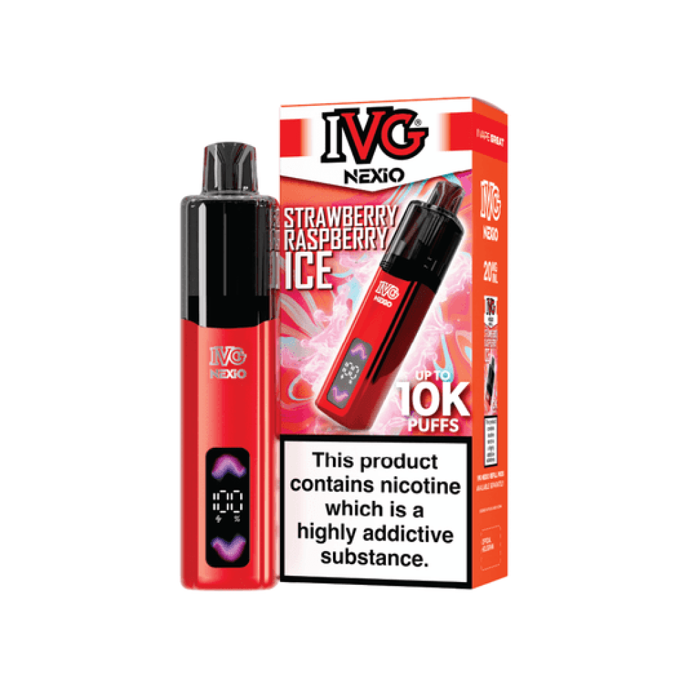  Strawberry Raspberry Ice IVG NEXiO Prefilled Pod Kit