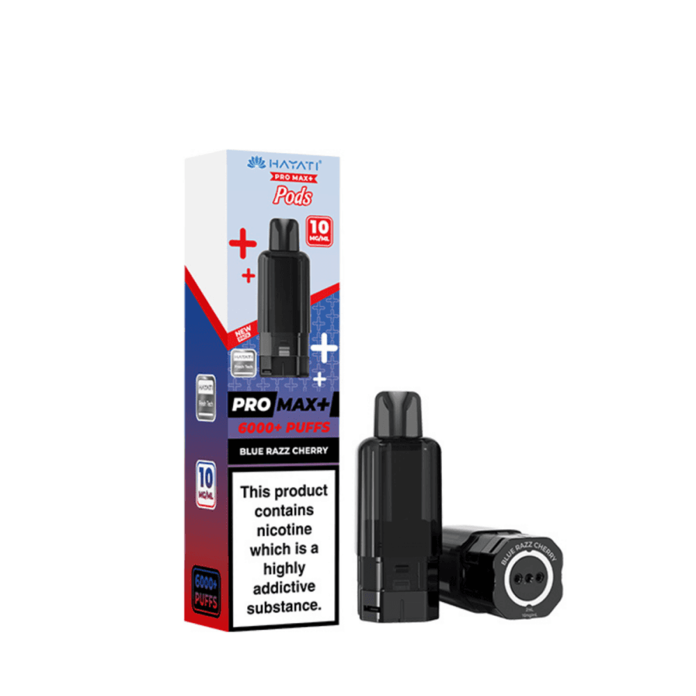  Blue Razz Cherry Hayati Pro Max Plus+ 10mg Replacement Pods