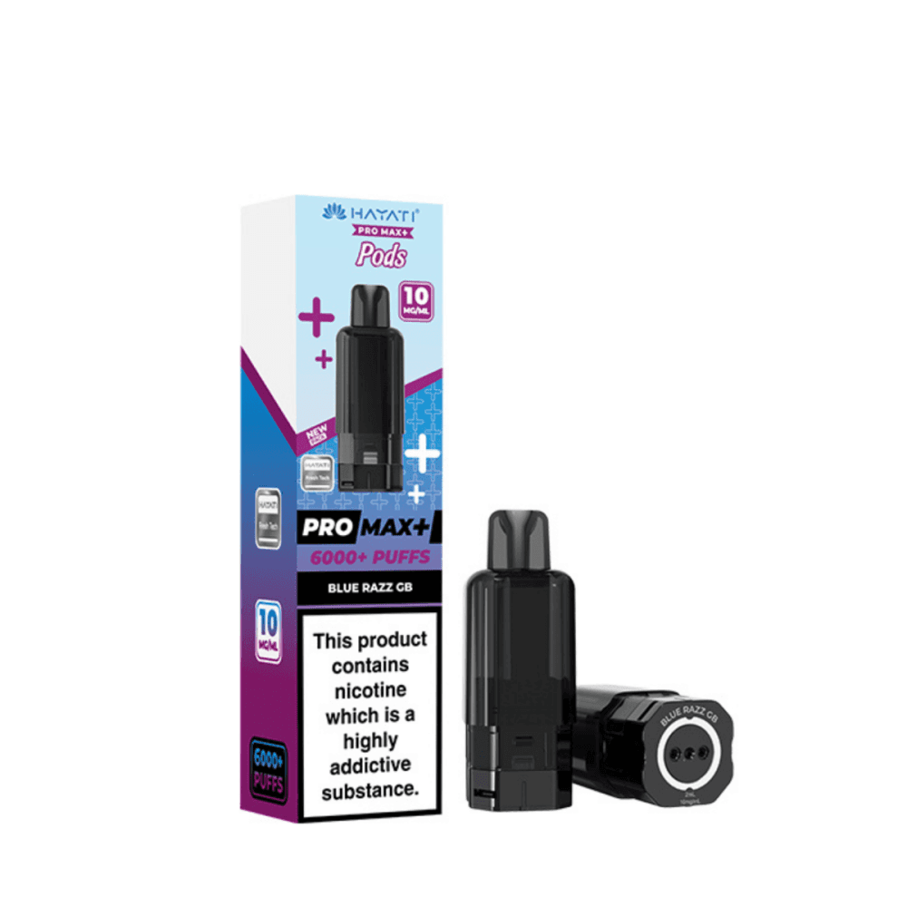  Blue Razz GB Hayati Pro Max Plus+ 10mg Replacement Pods