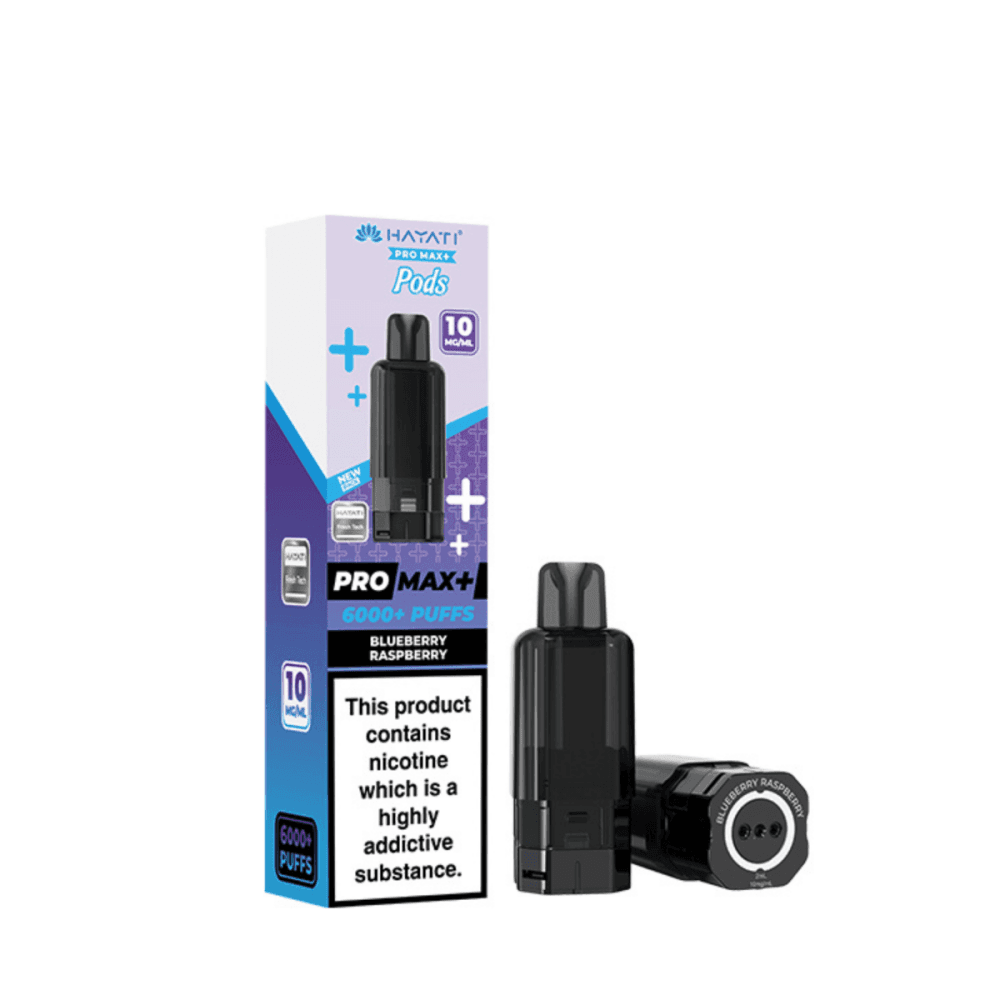 Blueberry Raspberry Hayati Pro Max Plus+ 10mg Replacement Pods
