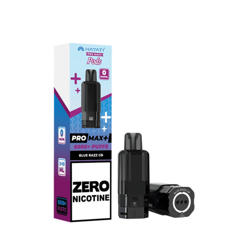  Blue Razz GB Hayati Pro Max 0% Replacement Pods
