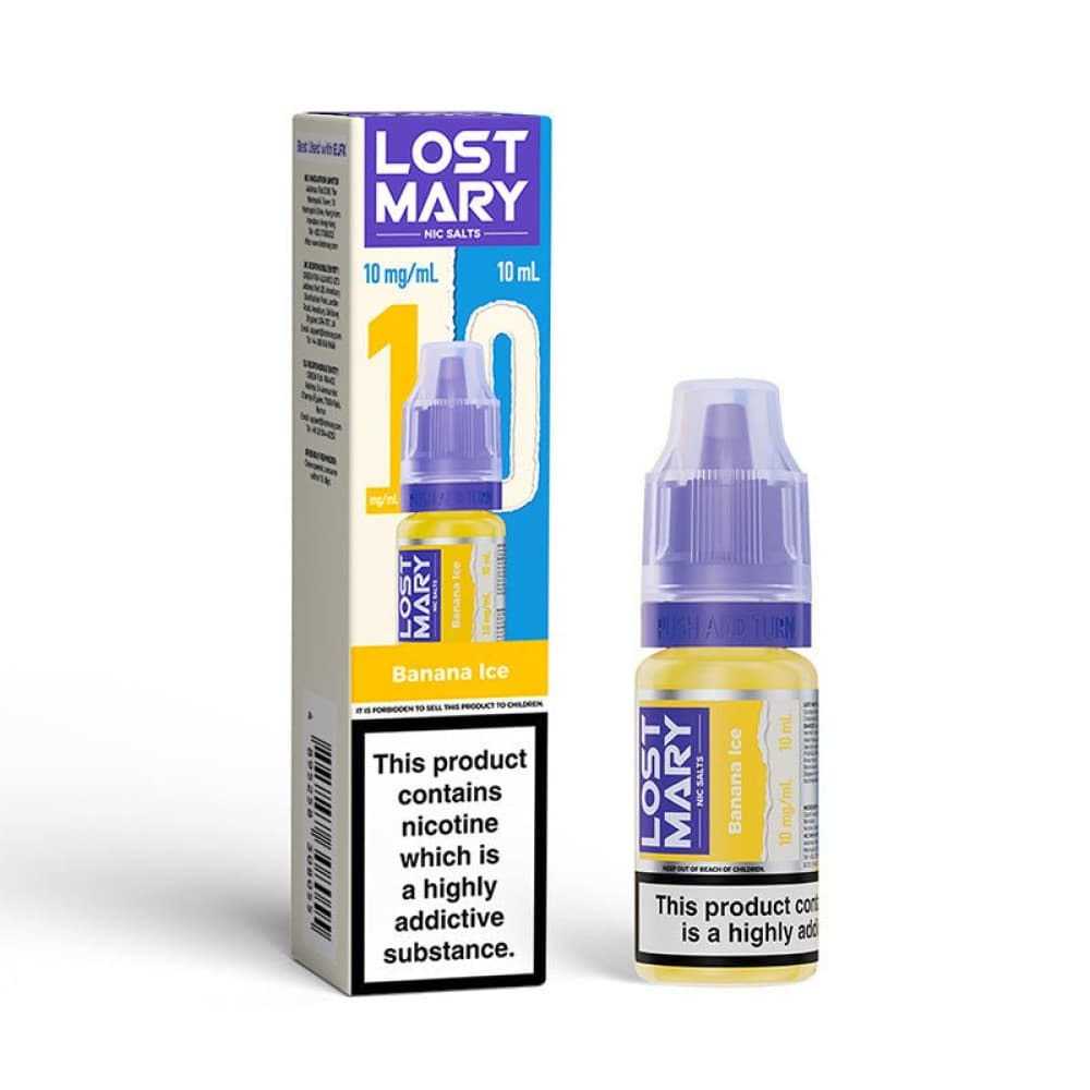  Banana Ice / 10mg Lost Mary Nic Salt 10ml