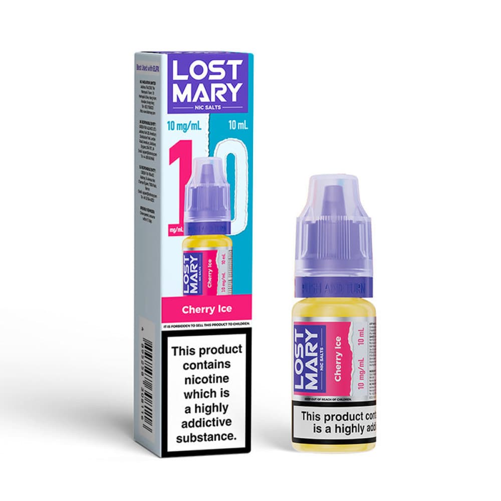  Cherry Ice / 10mg Lost Mary Nic Salt 10ml