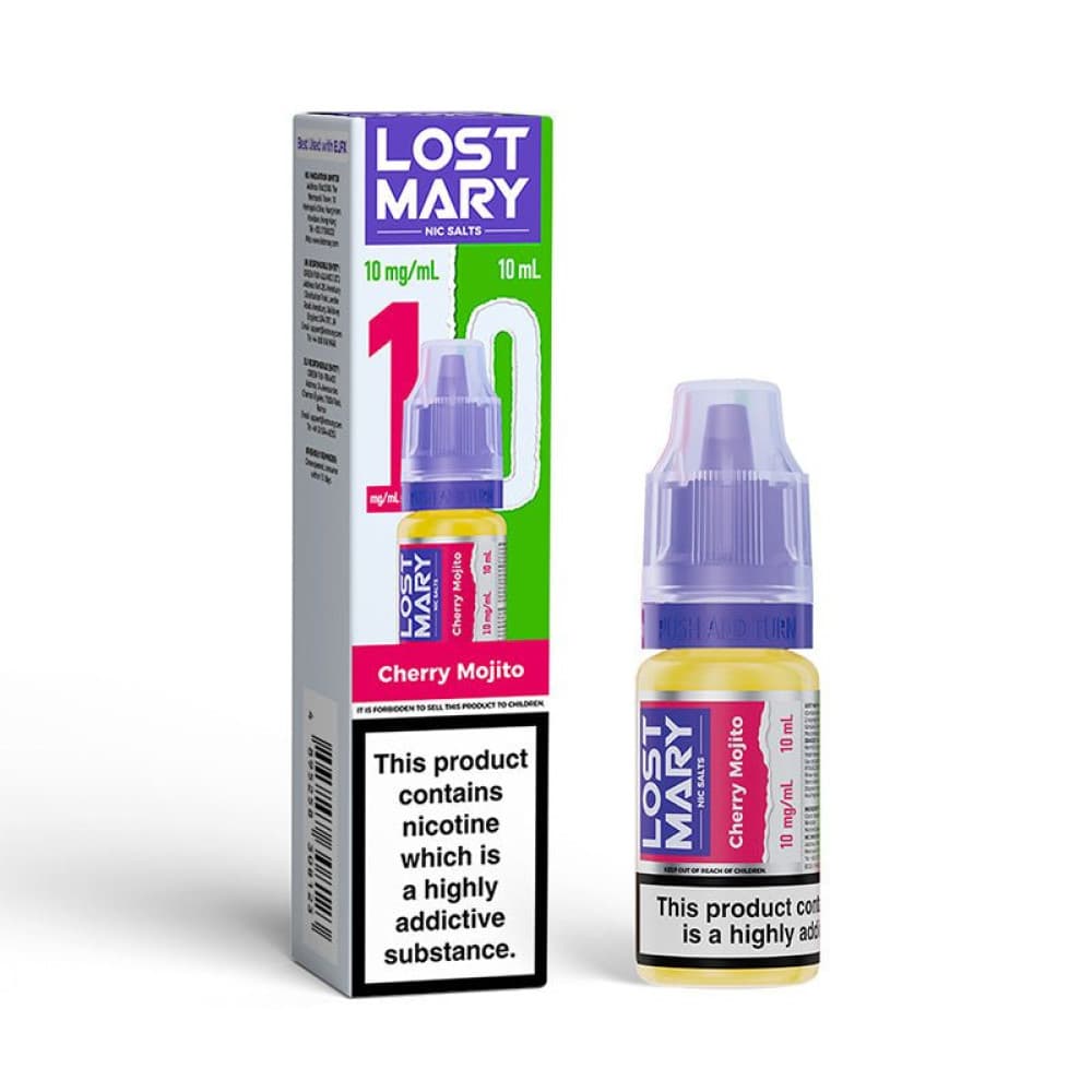  Cherry Mojito / 10mg Lost Mary Nic Salt 10ml