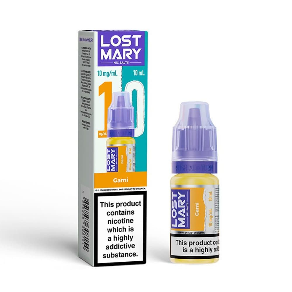  Gami / 10mg Lost Mary Nic Salt 10ml