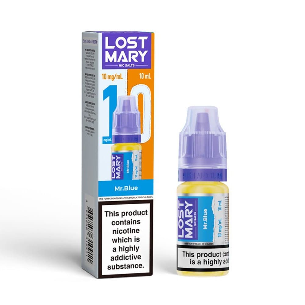  Mr Blue / 10mg Lost Mary Nic Salt 10ml