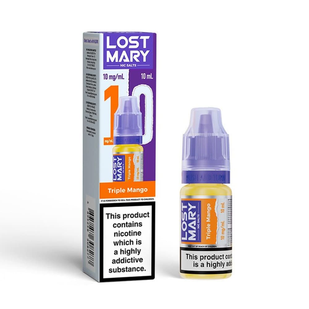  Triple Mango / 10mg Lost Mary Nic Salt 10ml