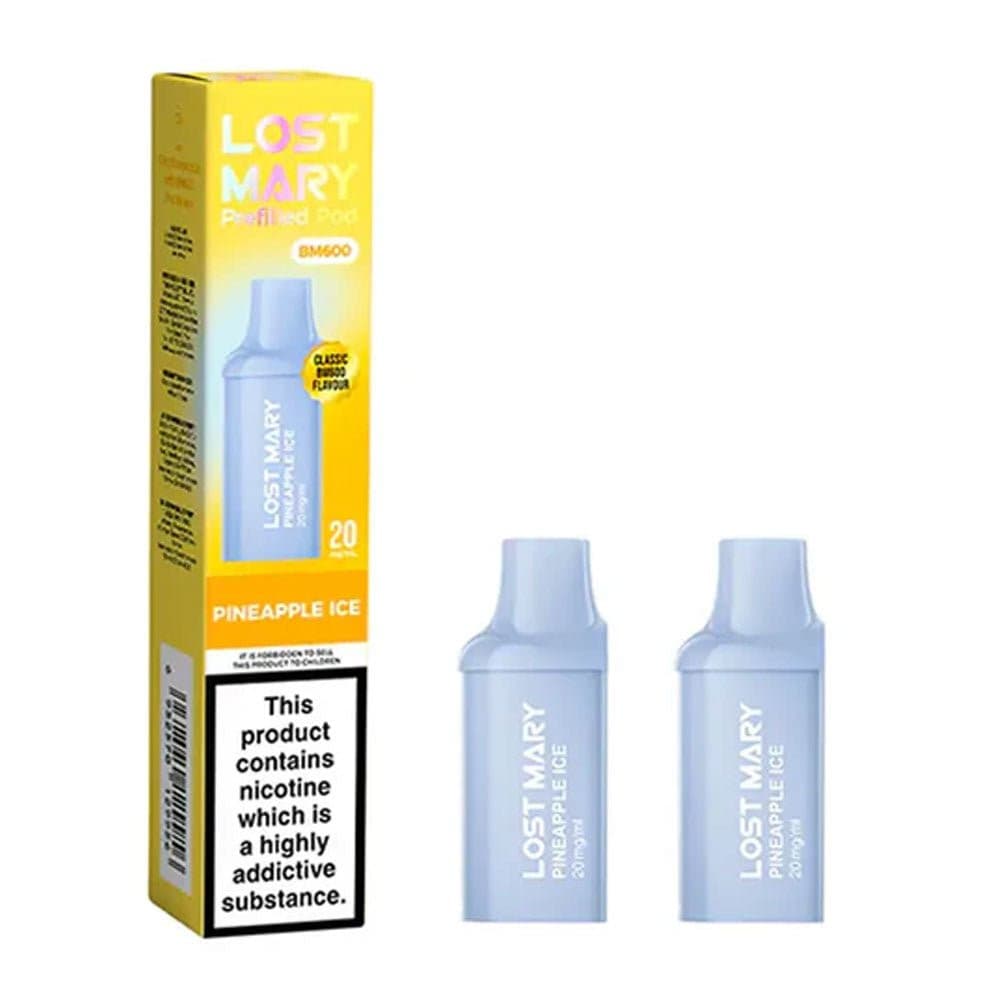  Pineapple Ice Lost Mary BM600 Prefilled Pods