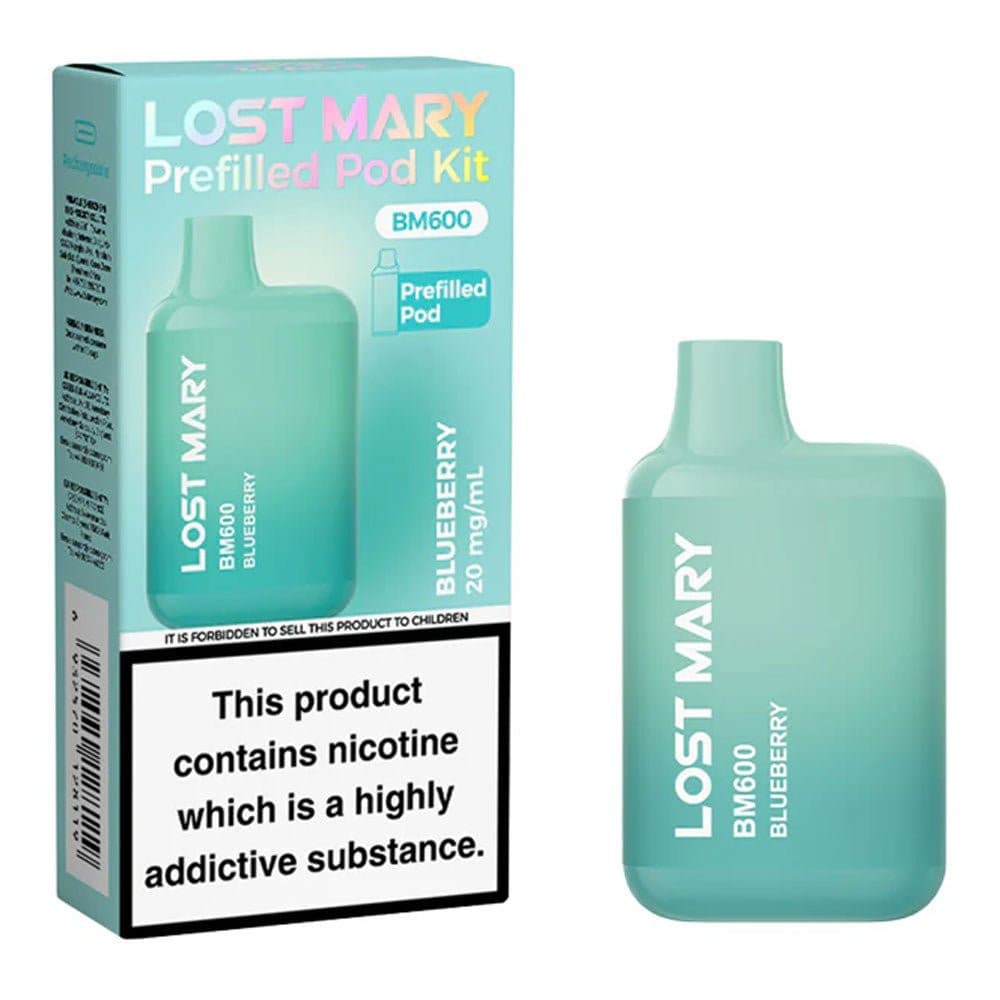  Blueberry Lost Mary BM600 Prefilled Kit