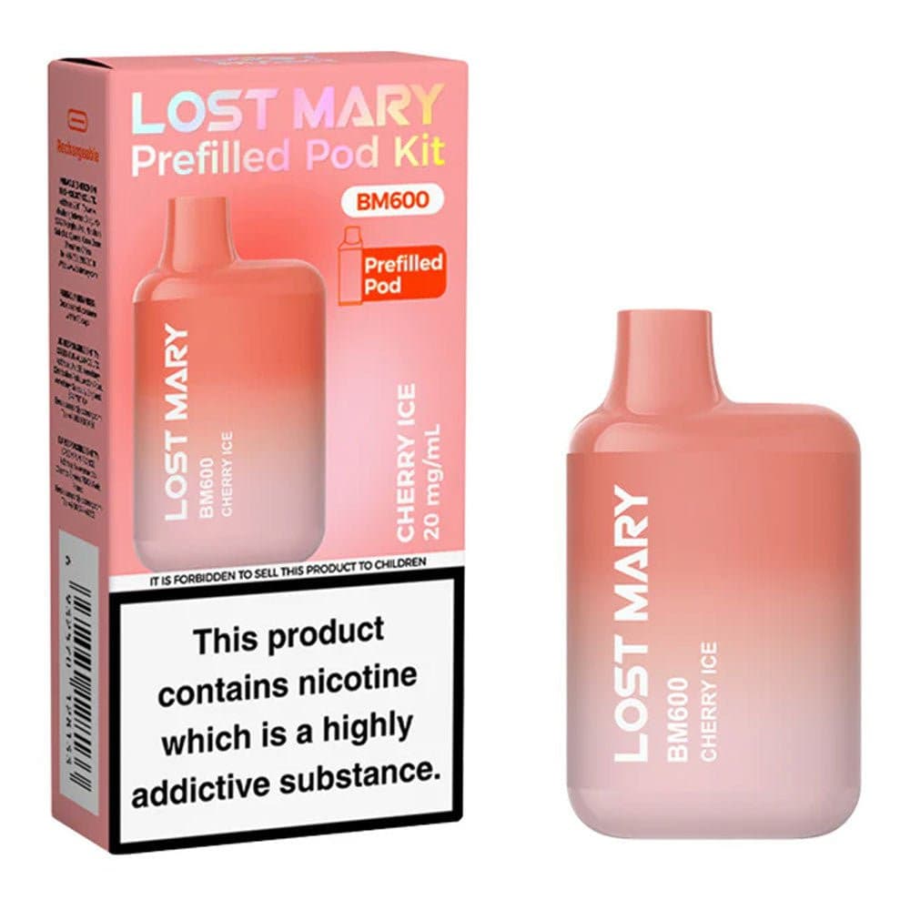  Cherry Ice Lost Mary BM600 Prefilled Kit