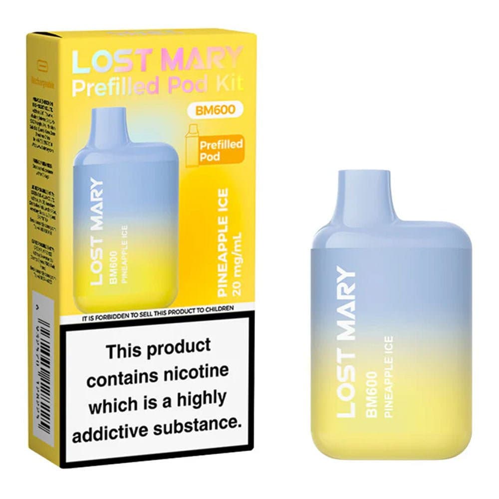  Pineapple Ice Lost Mary BM600 Prefilled Kit