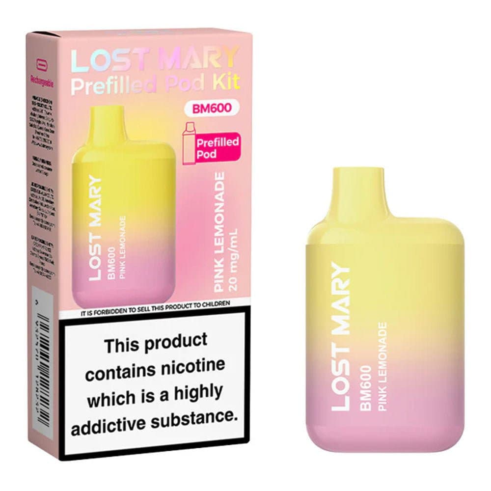  Pink Lemonade Lost Mary BM600 Prefilled Kit