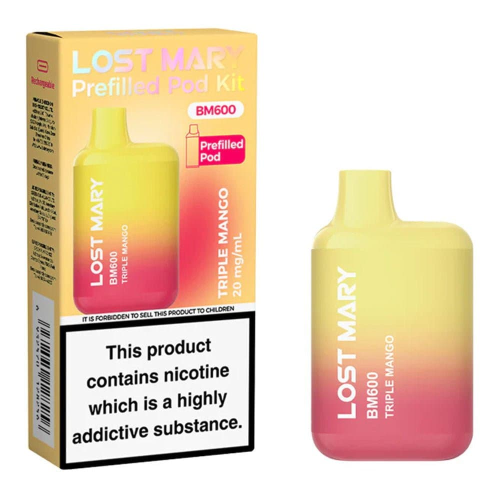  Triple Mango Lost Mary BM600 Prefilled Kit