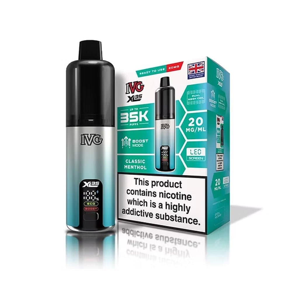  Classic Menthol IVG XL 35K Prefilled Pod Kit