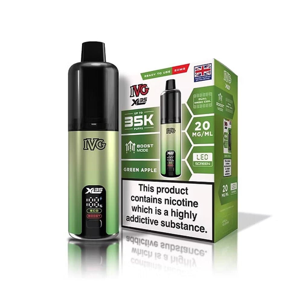  Green Apple IVG XL 35K Prefilled Pod Kit