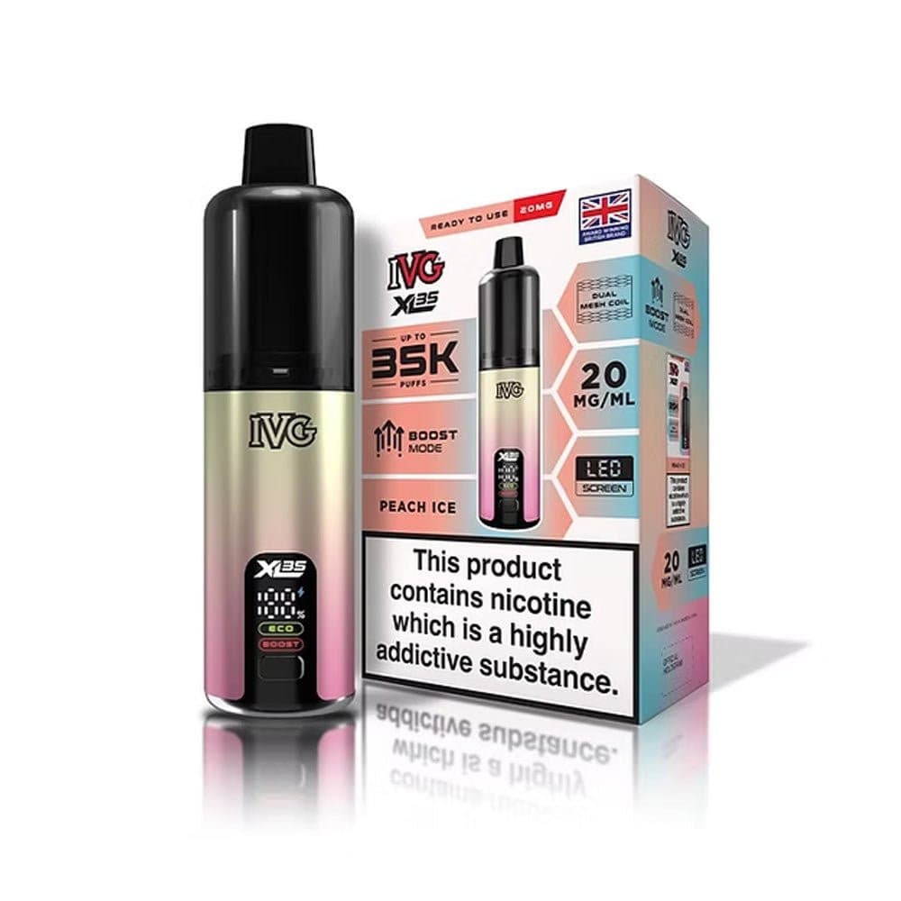  Peach Ice IVG XL 35K Prefilled Pod Kit