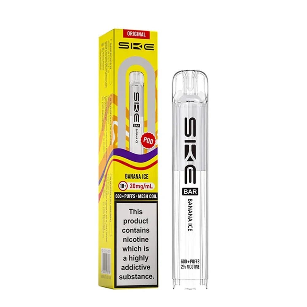  Banana Ice SKE Crystal Original 600 Prefilled Pod