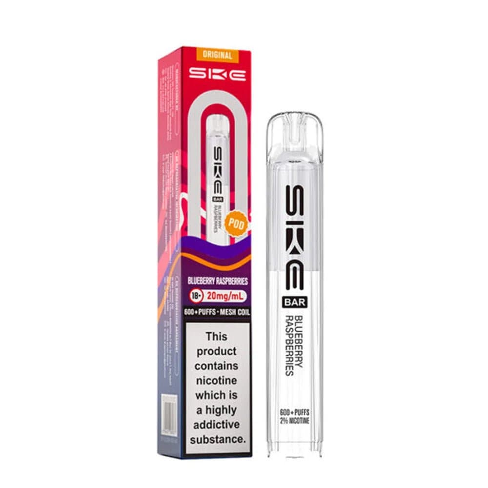  Blueberry Raspberries SKE Crystal Original 600 Prefilled Pod