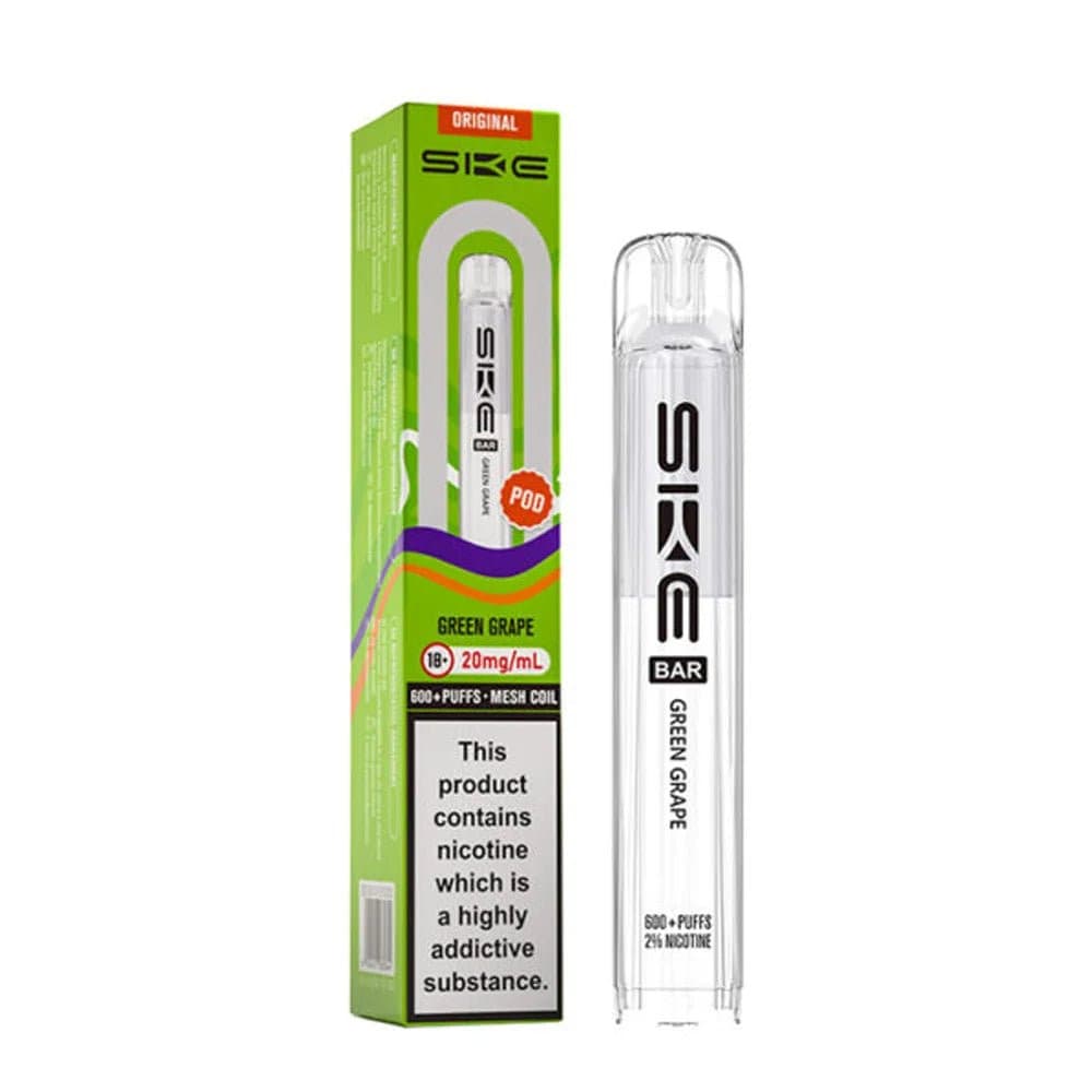  Green Grape SKE Crystal Original 600 Prefilled Pod