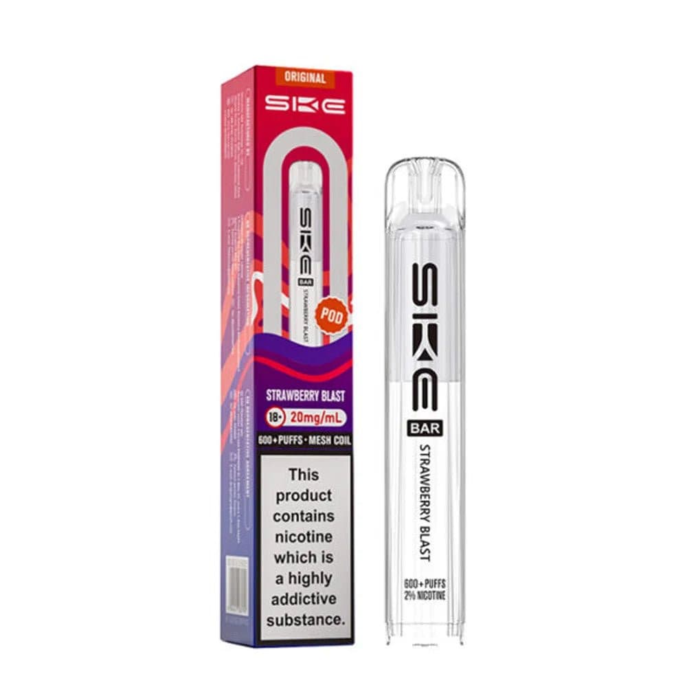  Strawberry Blast SKE Crystal Original 600 Prefilled Pod