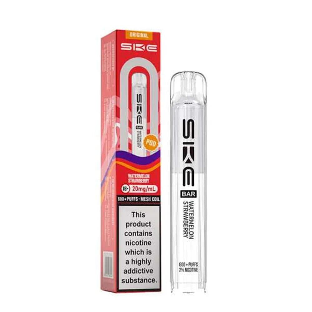  Watermelon Strawberry SKE Crystal Original 600 Prefilled Pod