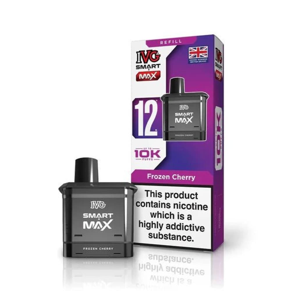  Frozen Cherry IVG Smart Max 10k Prefilled Replacement Pods