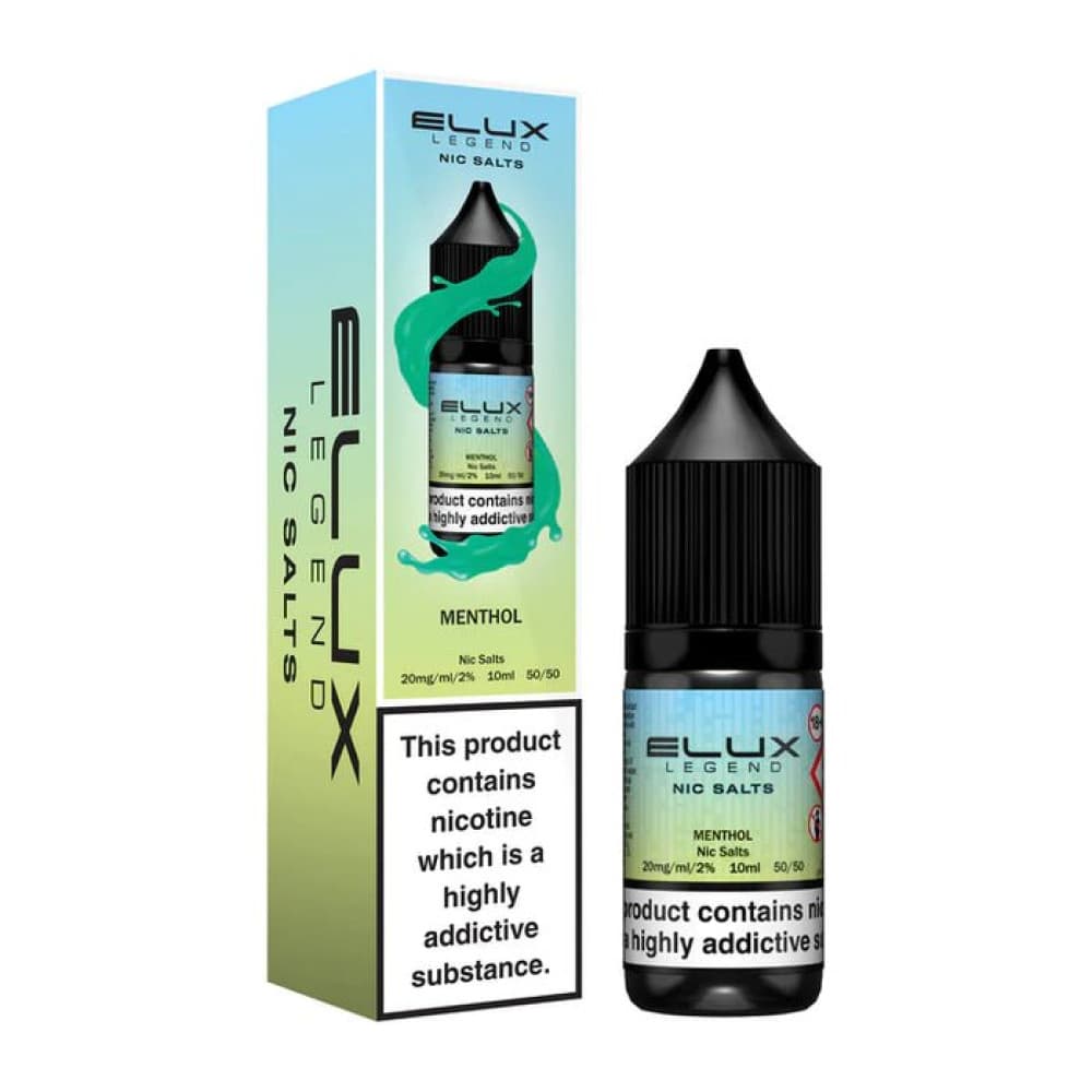  Menthol / 10mg Elux Legend 10ml Nic Salts