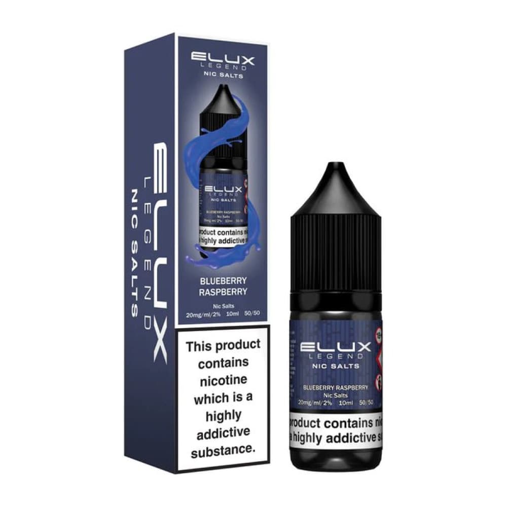  Blueberry Raspberry / 10mg Elux Legend 10ml Nic Salts