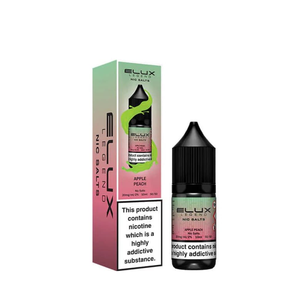  Apple Peach / 10mg Elux Legend 10ml Nic Salts
