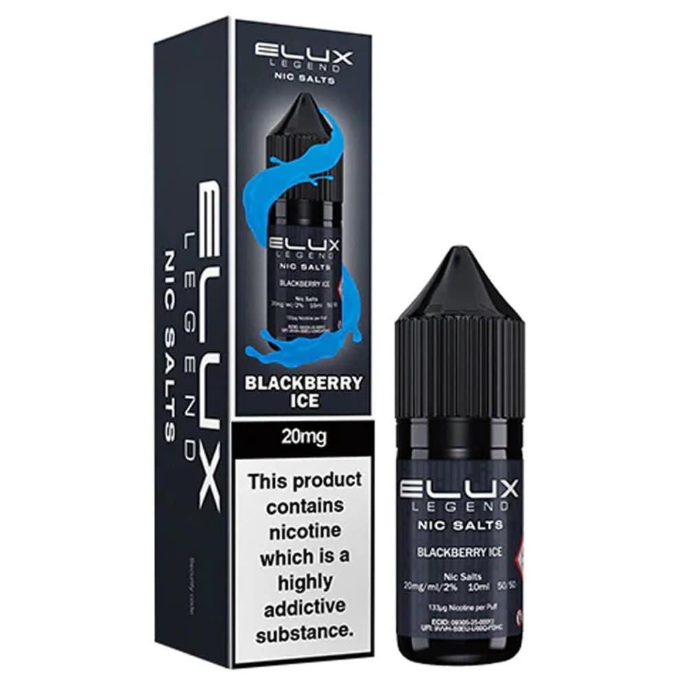  Blackberry Ice / 10mg Elux Legend 10ml Nic Salts