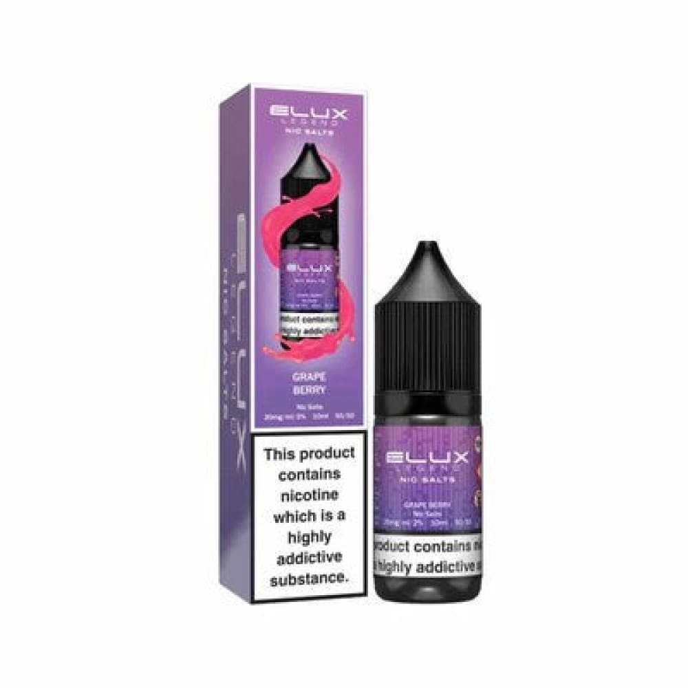 Grape Berry / 10mg Elux Legend 10ml Nic Salts