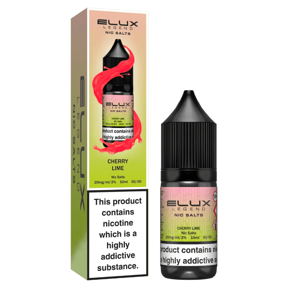  Cherry Lime / 10mg Elux Legend 10ml Nic Salts