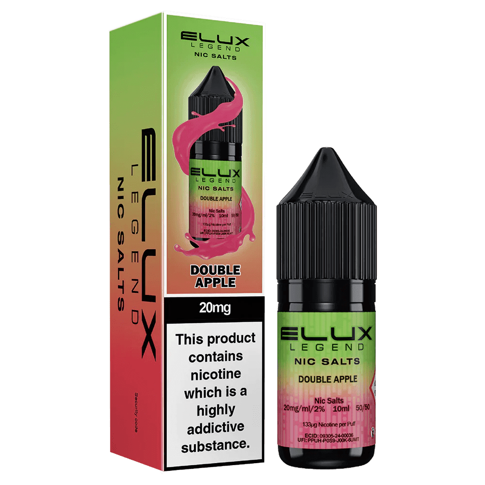  Double Apple / 10mg Elux Legend 10ml Nic Salts