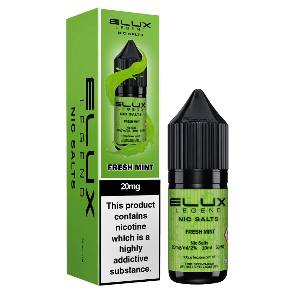  Fresh Mint / 10mg Elux Legend 10ml Nic Salts