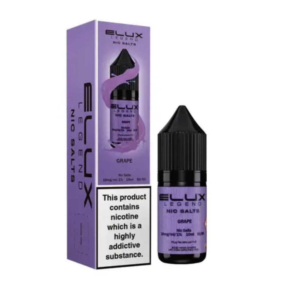  Grape / 10mg Elux Legend 10ml Nic Salts