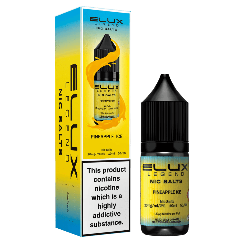  Pineapple Ice / 10mg Elux Legend 10ml Nic Salts